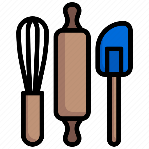 Pastry, tools, brush, food, restaurant, utensils, cooking icon - Download on Iconfinder