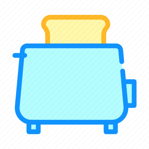 Bread, electronics, fry, microwave, multicooker, toaster icon - Download on Iconfinder