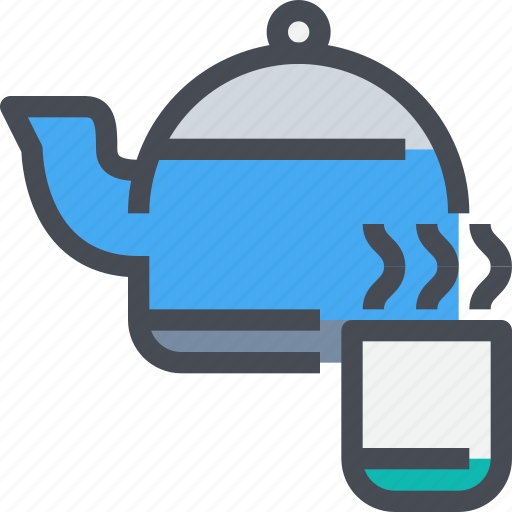 Drink, hot, pot, tea, teapot icon - Download on Iconfinder