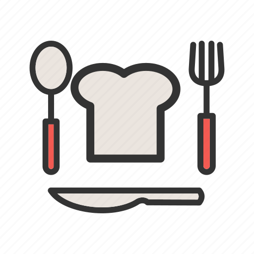 Chef, cutlery, fork, knife, meal, metal, spoon icon - Download on Iconfinder