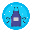 apron, kitchen, protective garment, costume, utensil