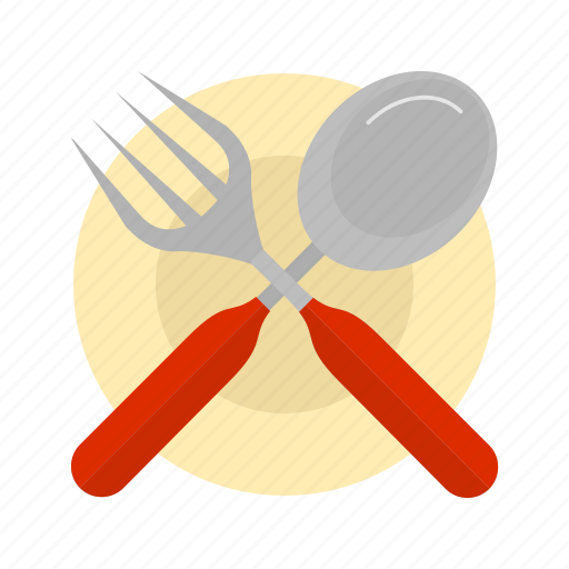 Cutlery, dinner, food, fork, kitchen, plate, table icon - Download on Iconfinder