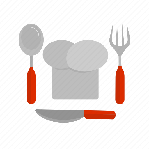 Chef, cutlery, fork, knife, meal, metal, spoon icon - Download on Iconfinder