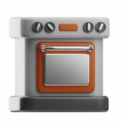 Kitchen, modern, cooking, equipment, oven, stove, kitchenware 3D illustration - Download on Iconfinder