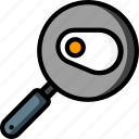 egg, fried, frying, kitchen, objects, pan, ultra