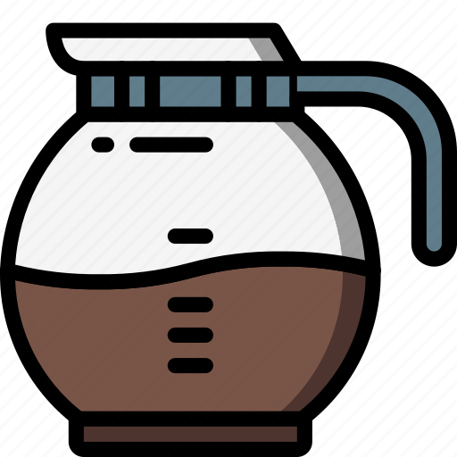 Coffee, jug, kitchen, objects, ultra icon - Download on Iconfinder