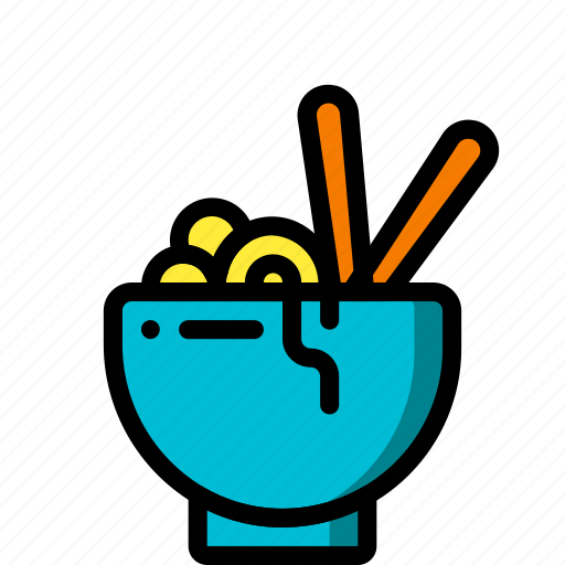 Bowl, food, kitchen, noodles, objects, ultra icon - Download on Iconfinder