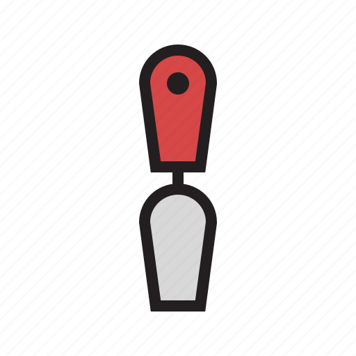 Filled, food, fry, kitchen, pan, spatula, utensil icon - Download on Iconfinder