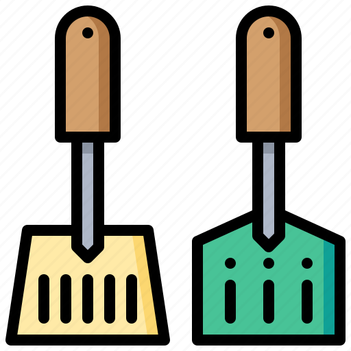 Cooking, frying, kitchen, pan, spade, tool icon - Download on Iconfinder