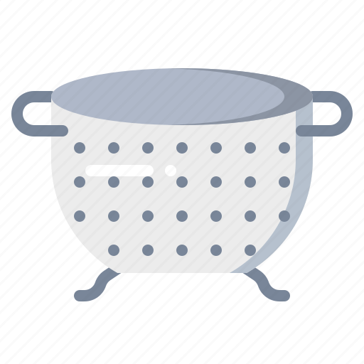 Colander, cooking, device, kitchen, tool icon - Download on Iconfinder