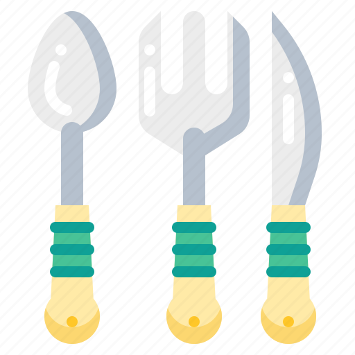 Cooking, frok, kitchen, knife, spoon, tool icon - Download on Iconfinder
