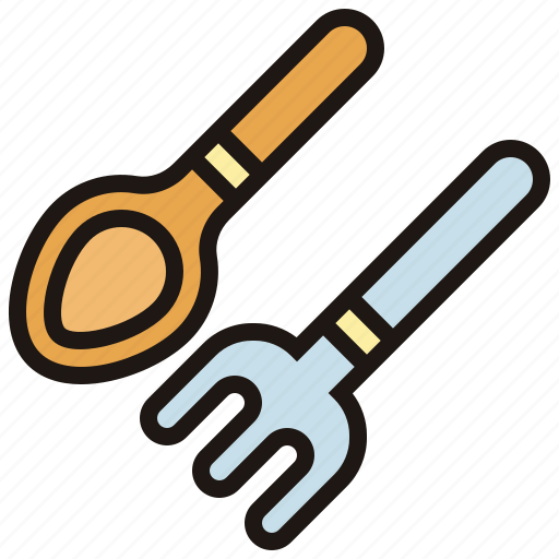 Cutlery, dining, eating, fork, spoon icon - Download on Iconfinder