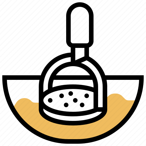 Food, masher, potato, preparation, press icon - Download on Iconfinder