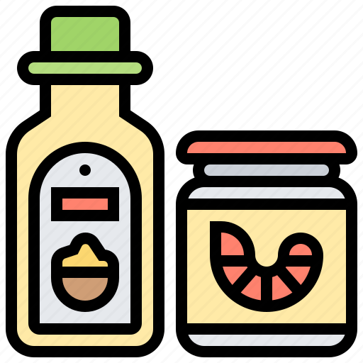 Bottle, powder, sauce, seasoning, tasty icon - Download on Iconfinder