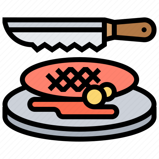 Culinary, dinner, knife, meal, steak icon - Download on Iconfinder