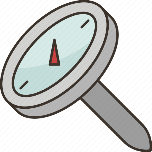 Thermometer, cooking, meat, food, probe icon - Download on Iconfinder