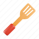 spatula, frying, utensil, kitchen, cooking, tool, kitchenware 