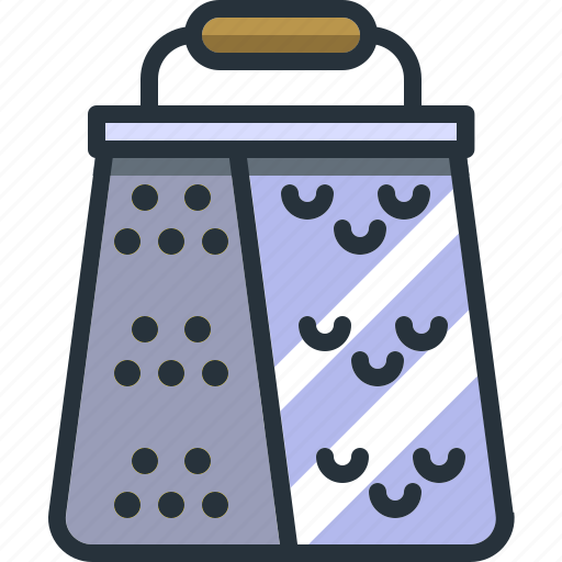 Cheese, cooking, grater, kitchen, utensil icon - Download on Iconfinder