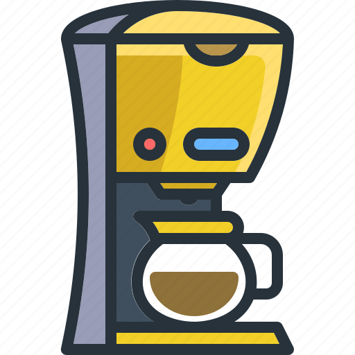 Beverage, coffee, drink, kitchen, machine, utensil icon - Download on Iconfinder
