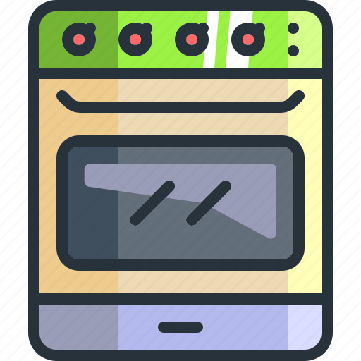 Appliance, cook, cooking, kitchen, oven, stove, utensil icon - Download on Iconfinder