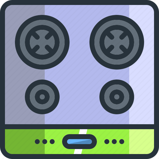 Appliance, cook, cooker, cooking, kitchen, stove, top icon - Download on Iconfinder