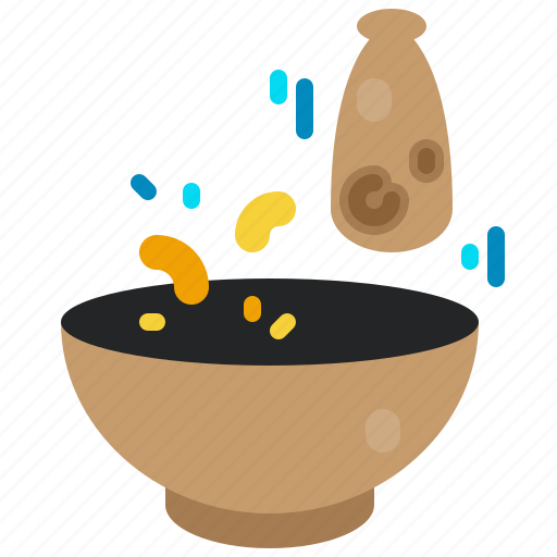 Mortar, cook, kitchenware, food, herb, ingredient, chef icon - Download on Iconfinder