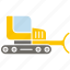 bulldozer, construction, equipment, industry, tool, vehicle 