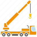 construction, crane truck, equipment, industry, tool, vehicle