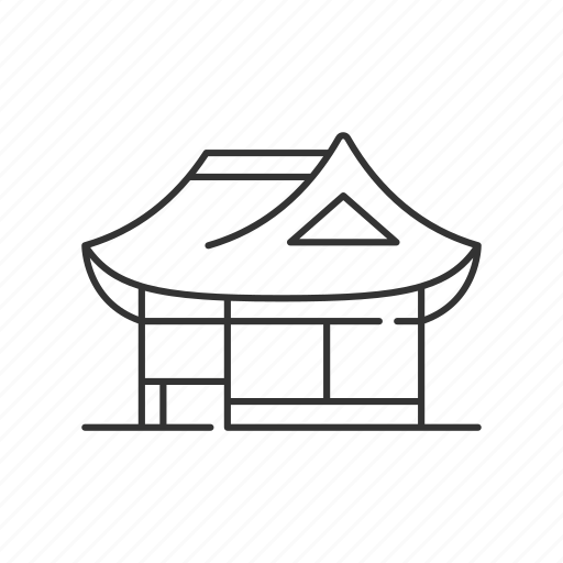 Korea, traditional house, architecture tradition, pagoda icon - Download on Iconfinder