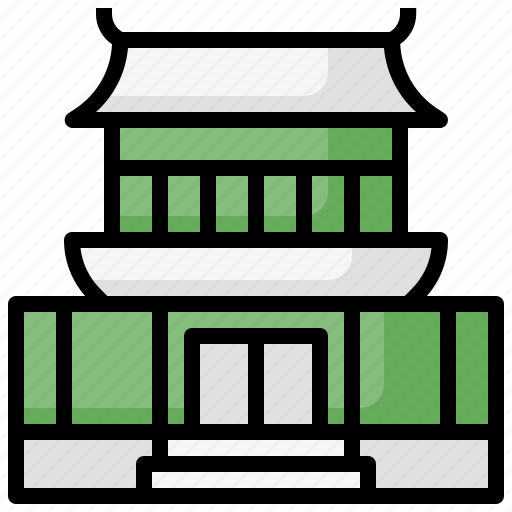 And, architectonic, architecture, city, gyeongbokgung, monuments, palace icon - Download on Iconfinder