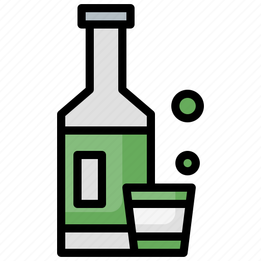Alcohol, and, culture, drink, food, restaurant, soju icon - Download on Iconfinder