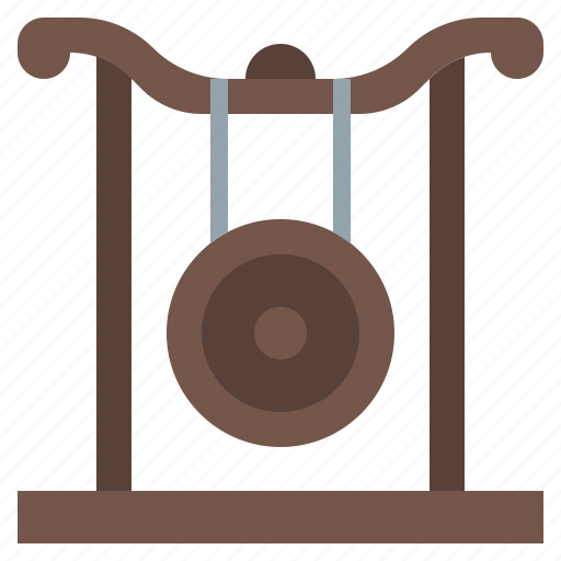 Gong, instrument, orchestra, oriental, percussion icon - Download on Iconfinder