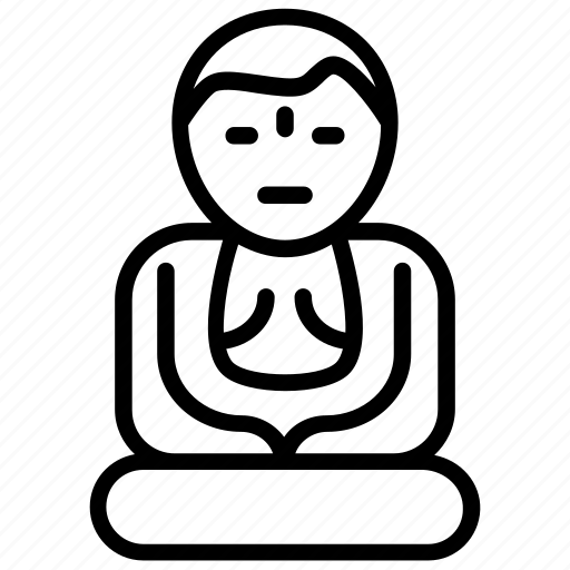 Buddha, buddhism, korean culture, korean religion, yogi icon - Download on Iconfinder