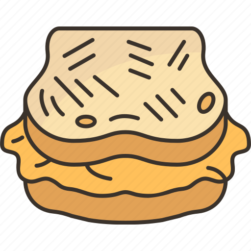 Gilgeori, toast, sandwich, bread, snack icon - Download on Iconfinder