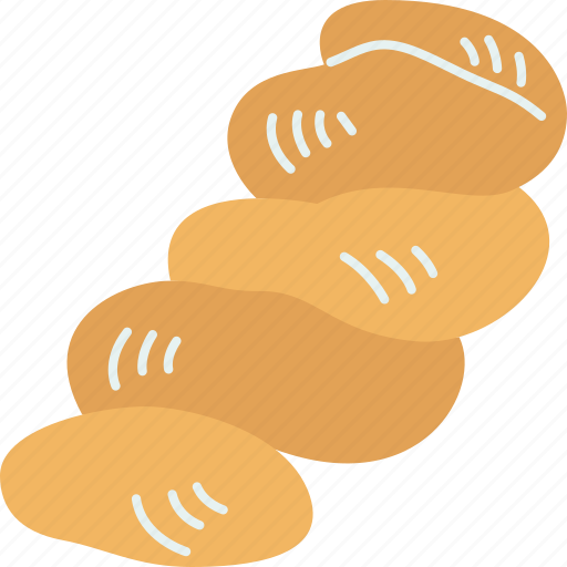 Doughnut, twisted, bakery, fried, appetizer icon - Download on Iconfinder