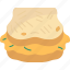 gilgeori, toast, sandwich, bread, snack 
