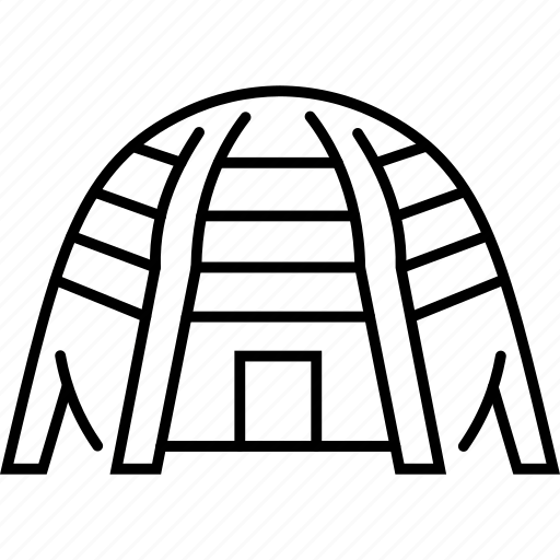 Building, canopy, landmark, tent, yurt icon - Download on Iconfinder