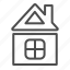 house, home, residential, estate, window, roof, chimney 