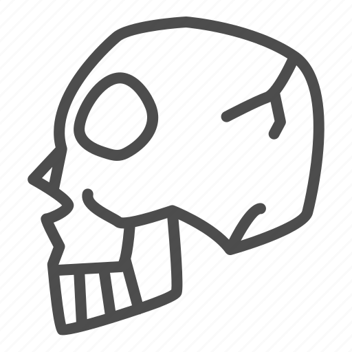 Pirate, skull, skeleton, head, dead, bone, human icon - Download on Iconfinder