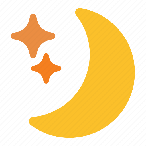 Moon, night, cream, symbol, sign icon - Download on Iconfinder