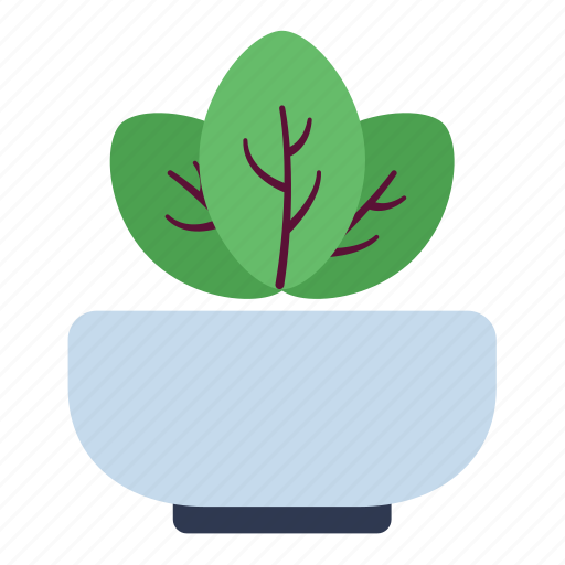 Nature, ingredient, bowl, leaf, organic icon - Download on Iconfinder