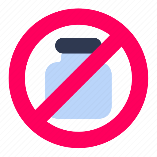 No, bottle, forbidden, water, sign, symbol, plastic icon - Download on Iconfinder