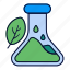 eco, ecology, flask, laboratory, leaf, science, tube 