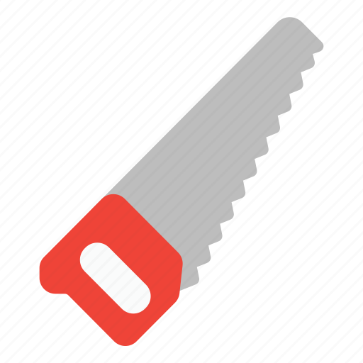 Hand saw, construction, tool, equipment, building icon - Download on Iconfinder