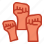 raise hand, labor day, freedom, worker, labor 