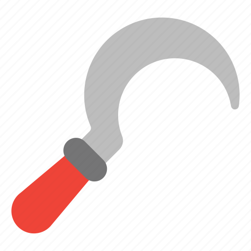 Sickle, construction, tool, equipment, building icon - Download on Iconfinder