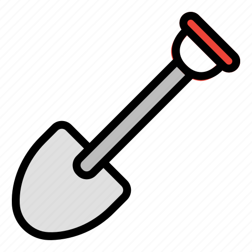 Shovel, construction, tool, equipment, building icon - Download on Iconfinder
