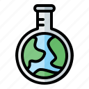 earth, experiment, flask, laboratory, research, science