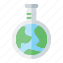 earth, experiment, flask, laboratory, research, science 