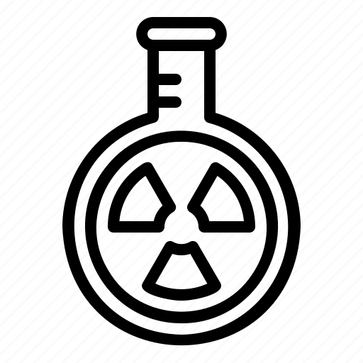 Energy, experiment, flask, laboratory, nuclear, research, science icon - Download on Iconfinder